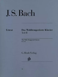 JEAN SEBASTIEN BACH : LE CLAVIER BIEN TEMPERE VOL. 2 - AVEC DOIGTES - BWV 870-893 - PIANO