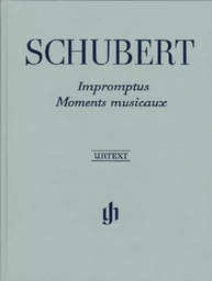 FRANZ SCHUBERT : IMPROMPTUS ET MOMENTS MUSICAUX - RELIURE LIN