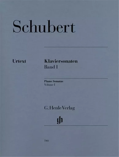 FRANZ SCHUBERT : PIANO SONATAS BOOK 1 SONATES POUR PIANO, VOLUME 1 -  FRANZ SCHUBERT - HENLE