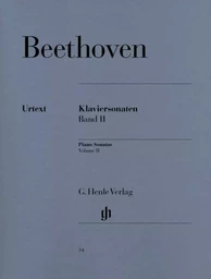 LUDWIG VAN BEETHOVEN : SONATES POUR PIANO, VOLUME 2