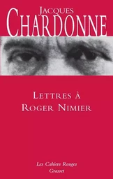 Lettres à Roger Nimier