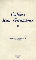 Cahiers numéro 14