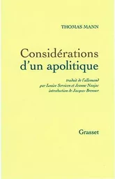 CONSIDERATIONS D UN APOLITIQUE