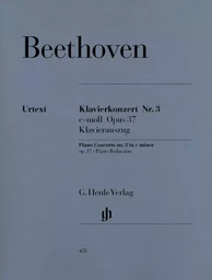 CONCERTO POUR PIANO N 3 EN UT MINEUR OP. 37 - PIANO CONCERTO N 3 C MINOR OP. 37 - PIANO 4 MAINS