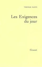 Les exigences du jour (NED)