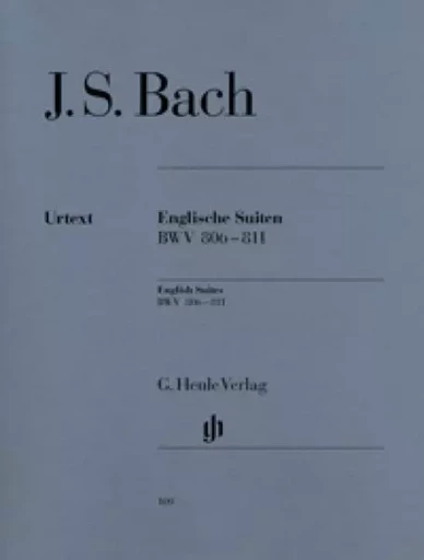 SUITES ANGLAISES BWV 806-811 -  BACH JOHANN SEBASTIA - HENLE