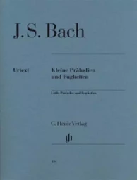 JOHANN SEBASTIAN BACH : PETITS PRELUDES ET FUGHETTES - PIANO