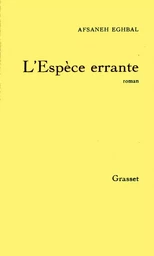 L'espèce errante