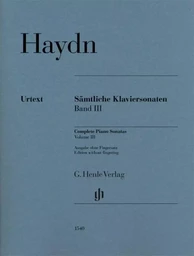 JOSEPH HAYDN : EDITION INTEGRALE DES SONATES POUR PIANO VOLUME 3