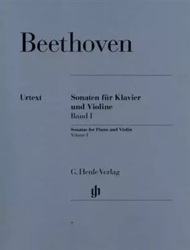 SONATES POUR VIOLON, VOLUME I -  BEETHOVEN LUDWIG - HENLE