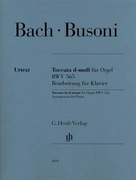 JOHANN SEBASTIAN BACH : TOCCATA EN RE MINEUR POUR ORGUE ORGAN BWV 565 - TRANSCRIPTION POUR PIANO