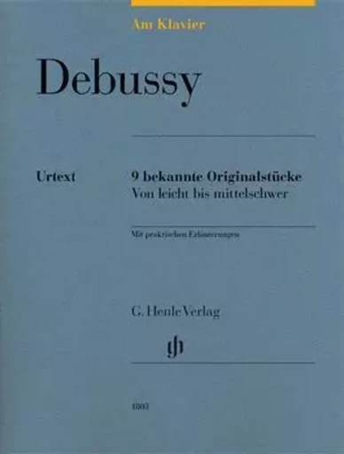 9  UVRES DE DEBUSSY POUR PIANO -  DEBUSSY CLAUDE - HENLE