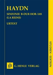 JOSEPH HAYDN : SYMPHONIE EN SI BEMOL MAJEUR HOB. I:85 (LA REINE) -  CONDUCTEUR DE POCHE