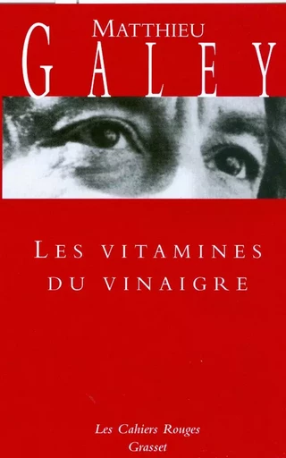 Les vitamines du vinaigre - Matthieu Galey - GRASSET