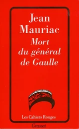 Mort du général de Gaulle