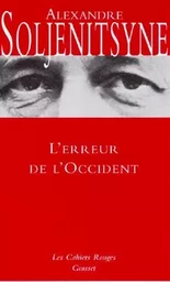 L'erreur de l'occident