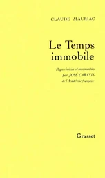 Temps immobile pages choisies