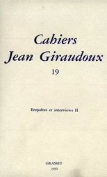 Cahiers numéro 19