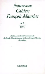 Nouveaux cahiers François Mauriac n°03