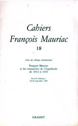 Cahiers numéro 18