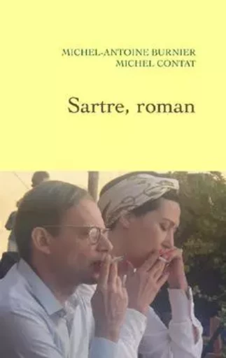 Sartre, roman - Michel-Antoine BURNIER, Michel Contat - GRASSET