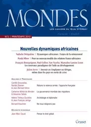 Mondes n°3 - Les cahiers du Quai d'Orsay