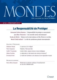 Mondes n°10 Les Cahiers du Quai d'Orsay