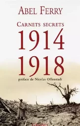 CARNETS SECRETS  1914 - 1918