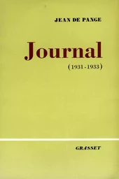 Journal, Tome 2 : 1931-1933