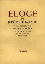 Éloge de J. Tharaud