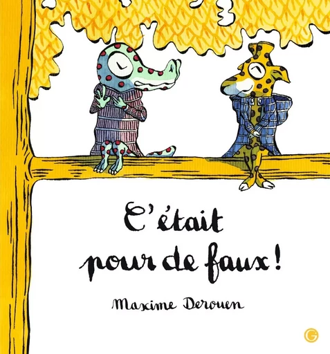 C'était pour de faux - Maxime Derouen - GRASSET JEUNESS