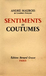 Sentiments et coutumes