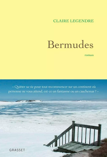 Bermudes - Claire Legendre - GRASSET