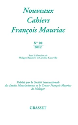 Nouveaux cahiers François Mauriac N°20