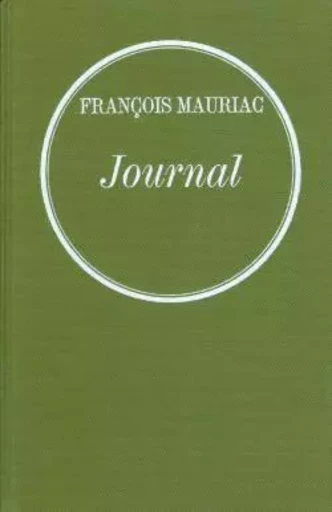 Journal 1932-1939 - François Mauriac - GRASSET