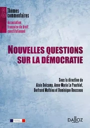 Nouvelles questions sur la démocratie