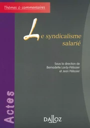 Le syndicalisme salarié