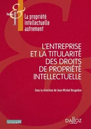 L'entreprise et la titularité des droits de propriété intellectuelle