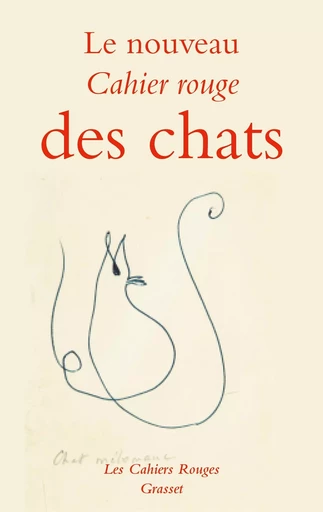 Le nouveau cahier rouge des chats -  Collectif - GRASSET