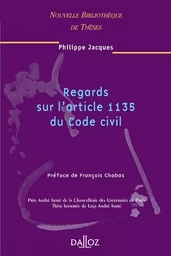 Regards sur l'article 1135 du Code civil - Tome 46