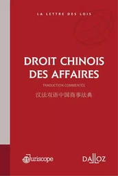 Droit chinois des affaires