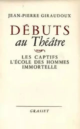 Débuts au théâtre