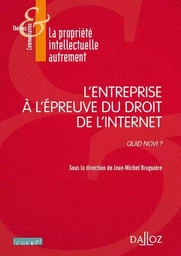 L'entreprise à l'épreuve du droit de l'Internet - Quid novi ?