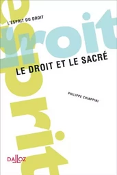 Le droit et le sacré