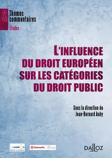 L'influence du droit européen sur les catégories du droit public -  - Groupe Lefebvre Dalloz