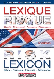 Lexique risque / Risk lexicon  Français -Anglais - Américain