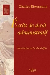 Écrits de droit administratif