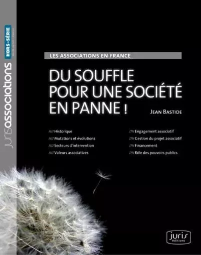 Les associations en France. Du souffle pour une société en panne - JEAN BASTIDE - Groupe Lefebvre Dalloz