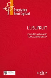 L'usufruit - Journée bordelaise