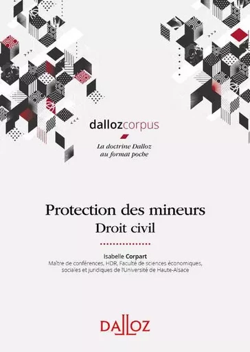 Protection des mineurs - Droit civil - Isabelle CORPART - Groupe Lefebvre Dalloz